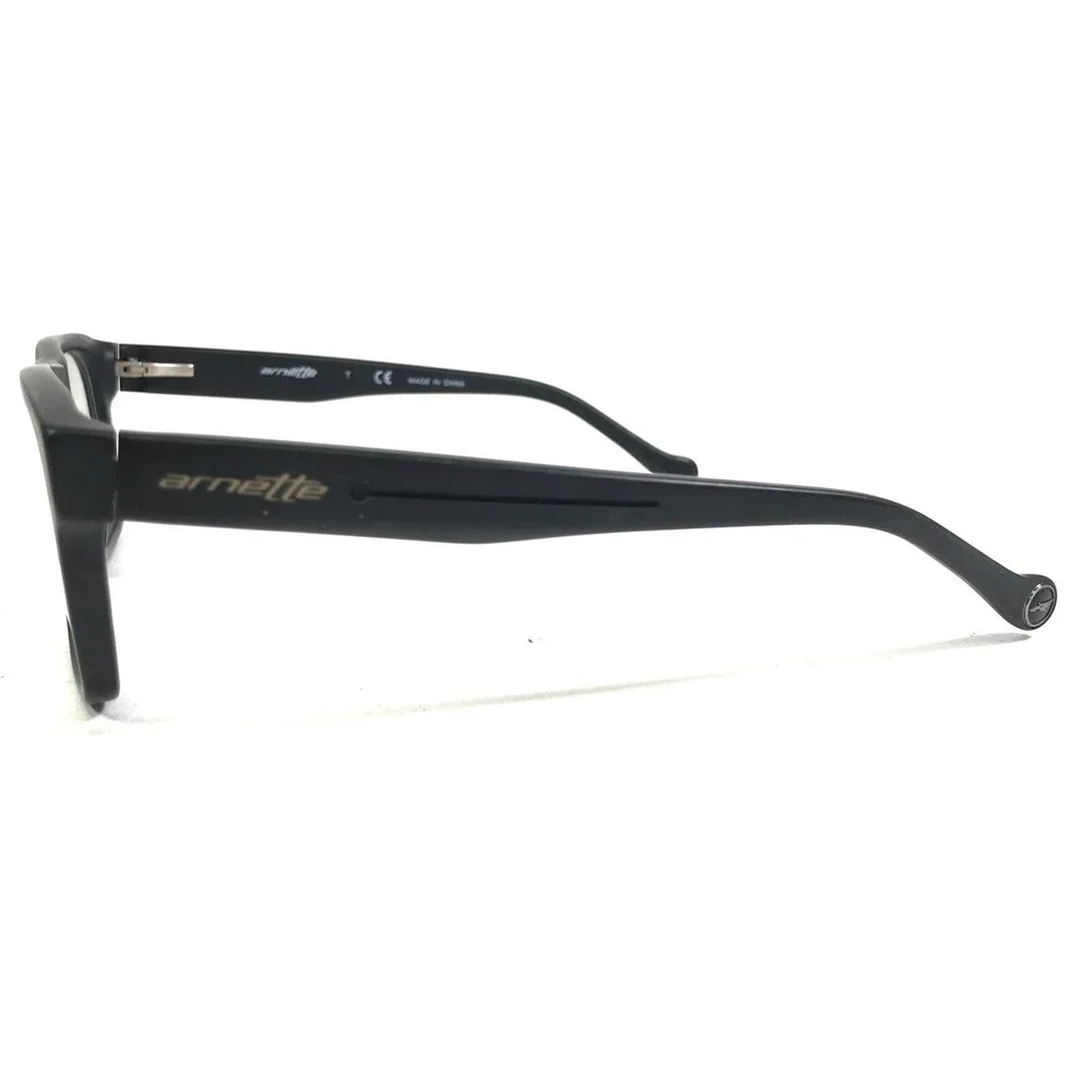 Arnette HIGH HAT 7086 1008 Eyeglasses Frames Black Square Full Rim 49-17-135